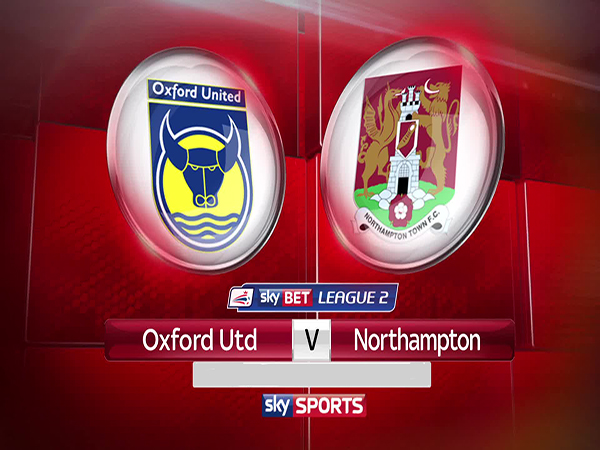 Oxford Utd vs Northampton (01h45 ngày 10/10: Cúp League Trophy)