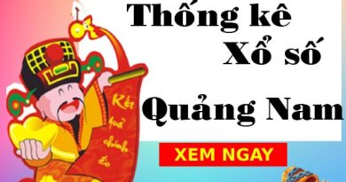 Thống kê xổ số Quảng Nam ngày 11/1/2022