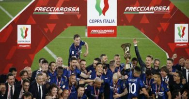 Tin bóng đá tối 12/5: Inter Milan vô địch Coppa Italia 2021/22