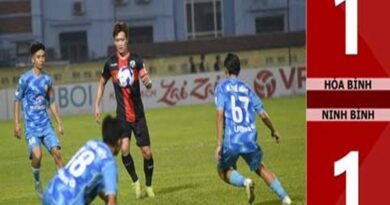 Tin bóng đá 28/4: Hòa Bình FC bất ngờ cầm hòa Ninh Bình