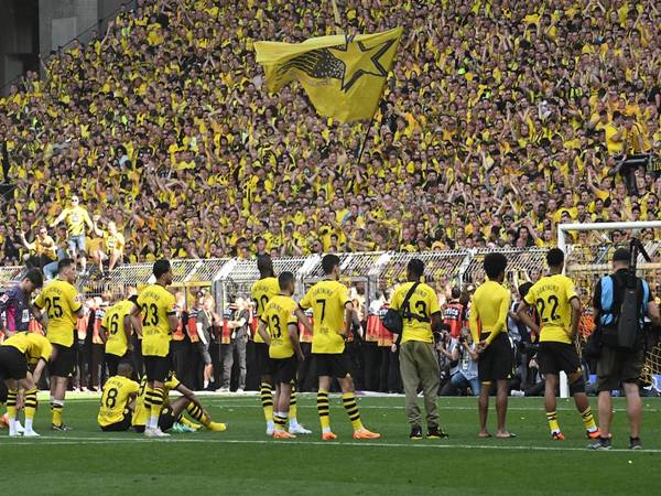 Số lần câu lạc bộ Dortmund vô địch Bundesliga