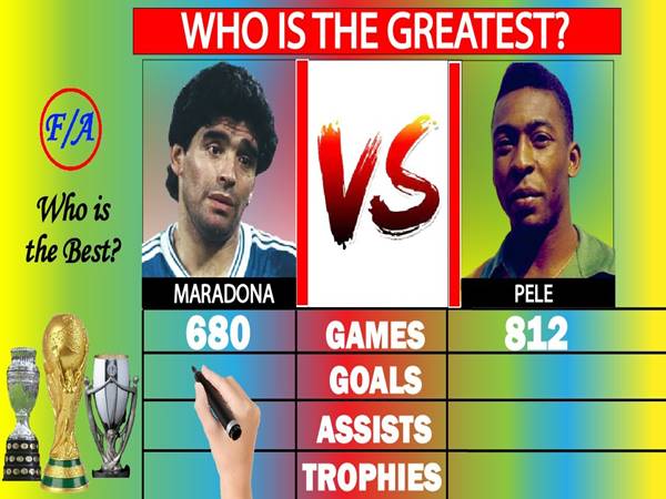 Thành tích Maradona vs Pelé ở cấp độ CLB